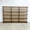1960's Mid Century Solid Teak Laranda Three Bay Open Shelves