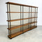 1960's Mid Century Solid Teak Laranda Three Bay Open Shelves