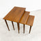 Mid Century Parker Nest Of 3 Side Tables - Restored