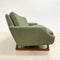 Mid Century Parker Teak Sleigh Base 3 Seater Lounge