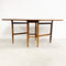 Rare Mid Century Parker Gate Leg Drop Side Dining Table - Restored