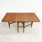 Rare Mid Century Parker Gate Leg Drop Side Dining Table - Restored