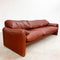Italian Three Seater Mid Century Maralunga Sofa Lounge by Vico Magistretti for Cassina