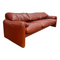 Italian Three Seater Mid Century Maralunga Sofa Lounge by Vico Magistretti for Cassina