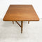Rare Mid Century Parker Gate Leg Drop Side Dining Table - Restored