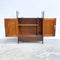 Antique English Westmoreland Cabinet With Celtic Carved Design