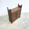 Antique English Westmoreland Cabinet With Celtic Carved Design