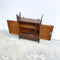 Antique English Westmoreland Cabinet With Celtic Carved Design
