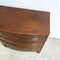Antique Georgian Style Bow Front Chest Of Drawers
