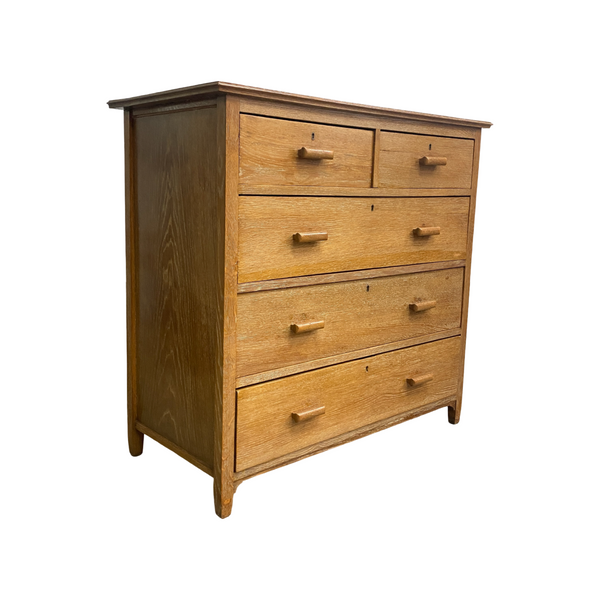 Antique Oak Chest Of Drawers