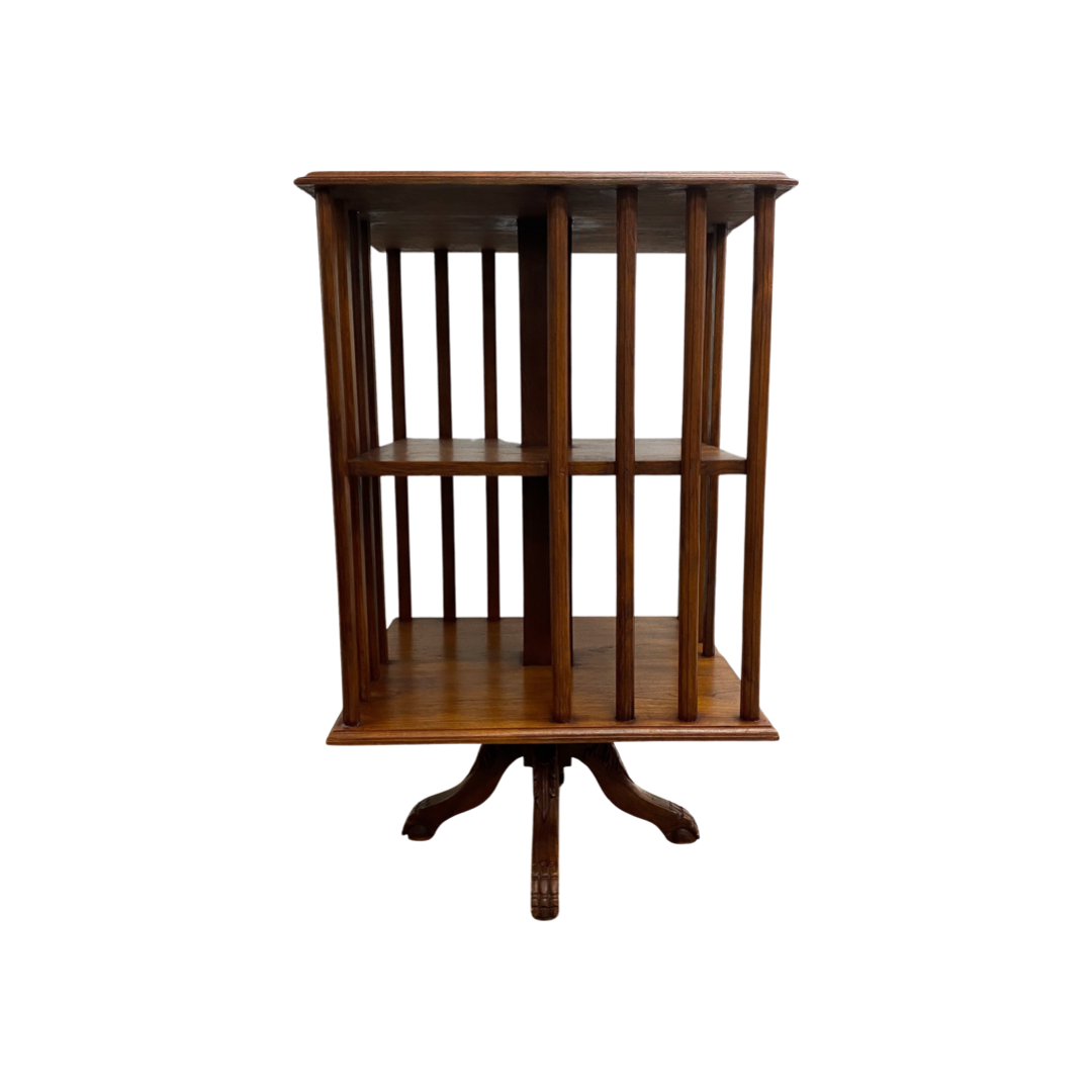 Antique Revolving Bookcase