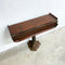 Antique Victorian Folding Pedestal Side Table