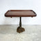 Antique Victorian Folding Pedestal Side Table