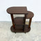 Art Deco Compact Tiered Side Table Shelf