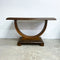Art Deco D Base SideLamp Table c1940s