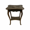Arts And Crafts Antique Floral Carved Side Table Or Console