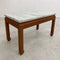 Vintage Chinoiserie Marble Top Side Table Or Accent Table