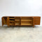 Mid Century Chiswell Wave Handle Teak Long Sideboard - Professionally Restored