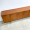 Mid Century Chiswell Wave Handle Teak Long Sideboard - Professionally Restored