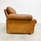 Coronado Lounge Armchair In Tan Leather By Tobia Scarpa For B&B Italia c1960s