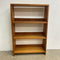 Custom Made Mid Century Queensland Maple Compact Book Shelves