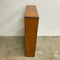 Custom Made Mid Century Queensland Maple Compact Book Shelves