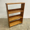 Custom Made Mid Century Queensland Maple Compact Book Shelves