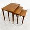Mid Century Parker Nest Of 3 Side Tables - Restored