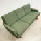 Mid Century Parker Teak Sleigh Base 3 Seater Lounge