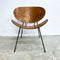EarlyMidCenturyAustralianChairBentPlywoodandWroughtSteel