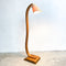Rare Early Mid Century Australian Queensland Maple Bent Wood Standard Floor Lamp 1950s