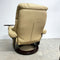Ekornes Stressless Leather Recliner with Swivel Base and Table