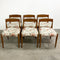 Set Of 6 TH Brown Mid Century 60s Blackwood Dining Chairs