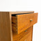 Mid Century Modern Danish Tallboy Chest of Drawers in Oak