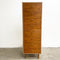 Mid Century Modern Danish Tallboy Chest of Drawers in Oak