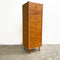 Mid Century Modern Danish Tallboy Chest of Drawers in Oak