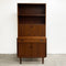 Mid Century Danish Brazilian Rosewood Shelves With Cabinet