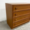 Mid Century Teak Parker 4 Drawer Chest Of Drawers