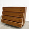 Mid Century Teak Parker 4 Drawer Chest Of Drawers