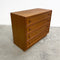 Mid Century Teak Parker 4 Drawer Chest Of Drawers