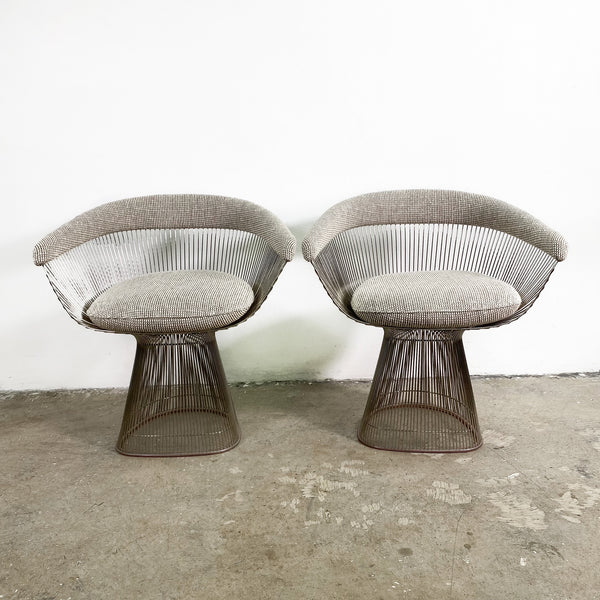 Warren Platner For Knoll Suite Of 4 Dining Chairs