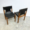 Fler 'Flervilla' Leather Sling Back Chairs