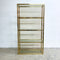French Mid Century 5 Tiered Glass Shelves By Pierre Vandal