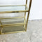 French Mid Century 5 Tiered Glass Shelves By Pierre Vandal