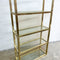 French Mid Century 5 Tiered Glass Shelves By Pierre Vandal