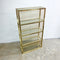 French Mid Century 5 Tiered Glass Shelves By Pierre Vandal