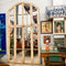 Unique Vintage Mirrored French Doors