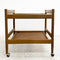 Mid Century 1970s Cocktail Bar Cart Trolley