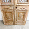 Pair Of Egyptian Baltic Pine Carved French Doors