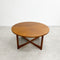 Rare Mid Century Parker Round 'Sundial' Teak Coffee Table